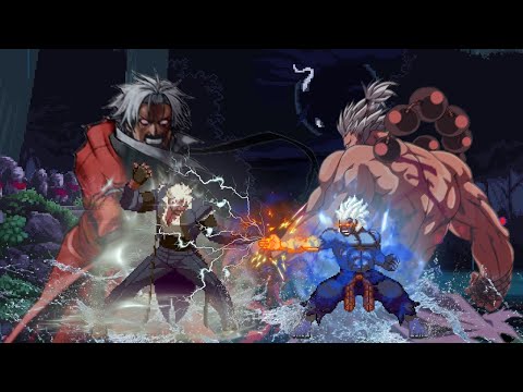 Shin Akuma vs Ultimate Rugal ft. Oni & Dark God Rugal l The King of Fighters X Street Fighter