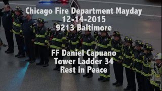 Chicago Fire Department Dispatch and Mayday Audio - 9213 Baltimore -12-14-2015