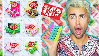 PROVO GUSTI ASSURDI DI KITKAT GIAPPONESI | GIANMARCO ZAGATO