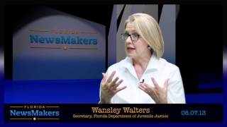 Florida NewsMakers: Secretary Wansley Walters of the Florida Department of Juvenile Justice