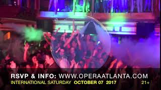 International Night  Saturday October th 2017