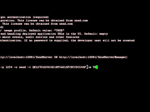 Working with CLI Tools in Zend Server
