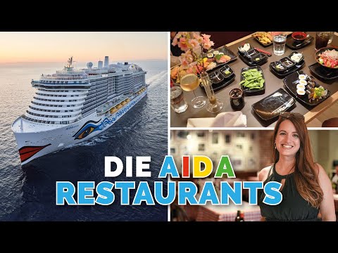 AIDA Restaurants - alles Wichtige über die À-la-carte-, Buffet- und Spezialitätenrestaurants an Bord