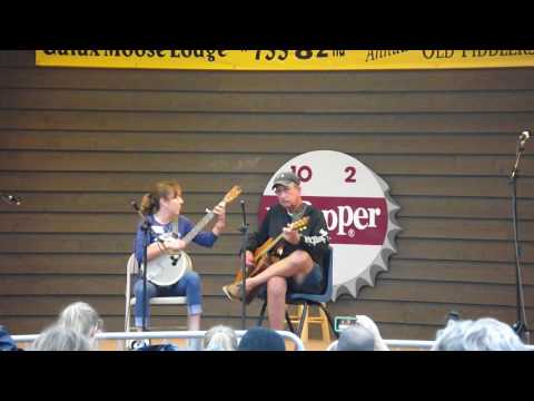 Marsha Todd - Clawhammer Banjo with Dennis Joines - Galax 2017