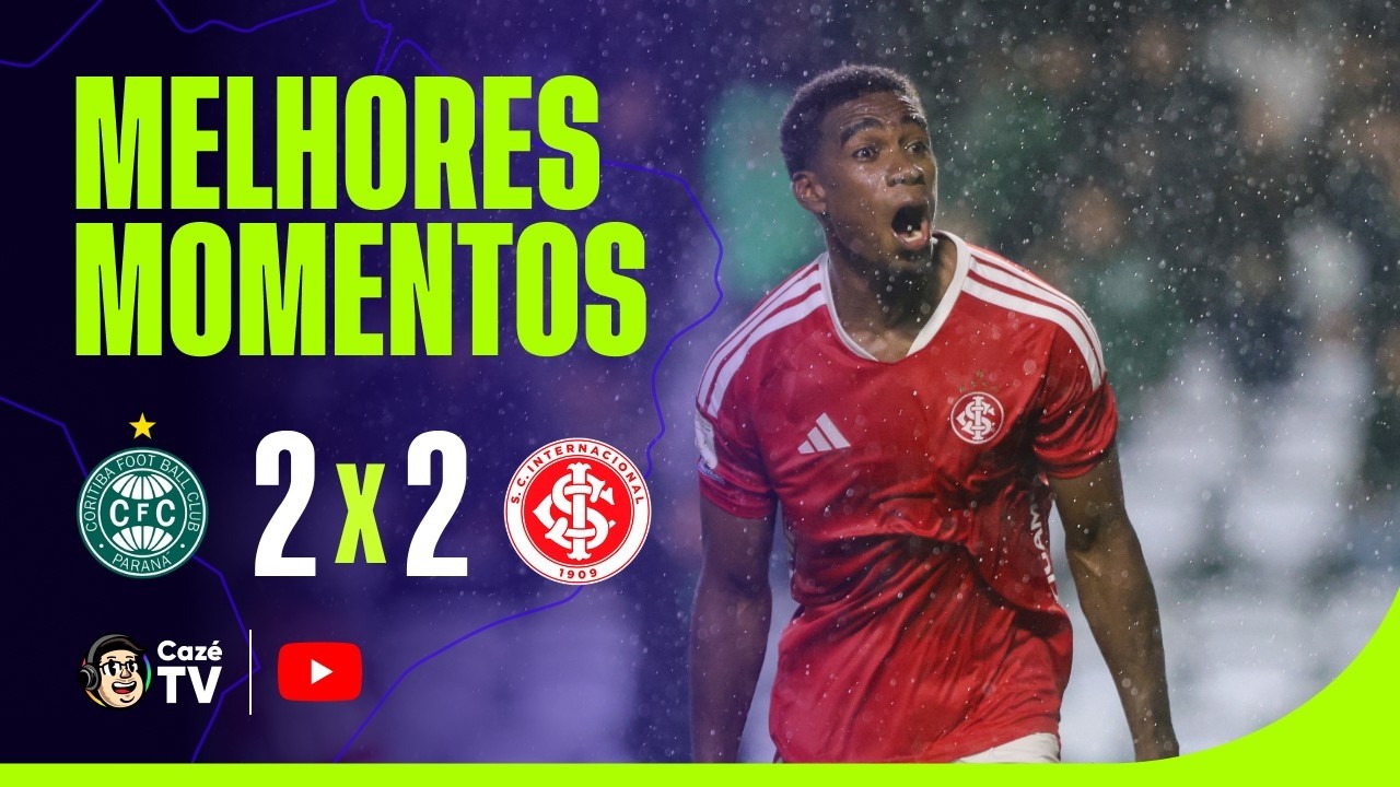 MELHORES MOMENTOS: CORITIBA 2 X 2 INTERNACIONAL | BRASILEIRÃO 2026 | 15ª RODADA