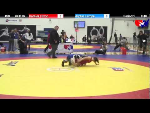 2012 DSMI WM 48 KG: Coralee Dixon (Canada) vs. Alyssa Lampe (Sunkist Kids)