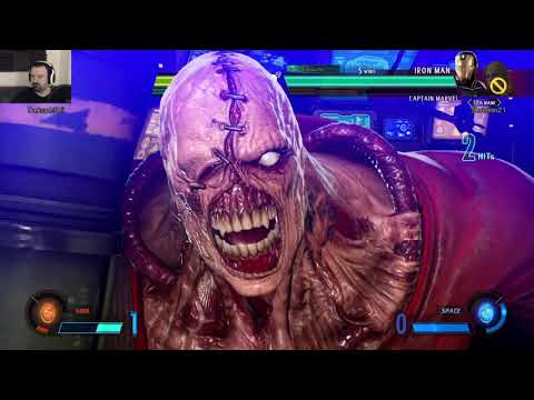 MvC Infinite: Week 2 Online Play pt29 - vs. Iron Man/Captain Marvel