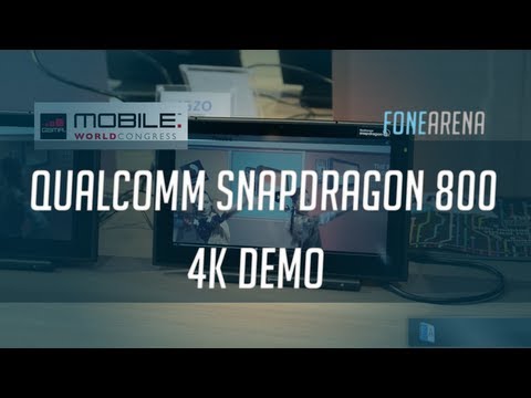 Qualcomm Snapdragon 800 4K Capture and Playback Demo