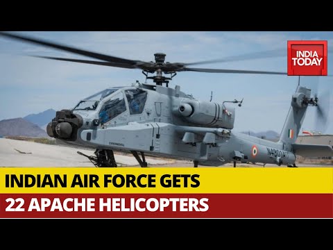 IAF Receives Final Batch Of Apache Helicopters Amid India-China Border Tussle