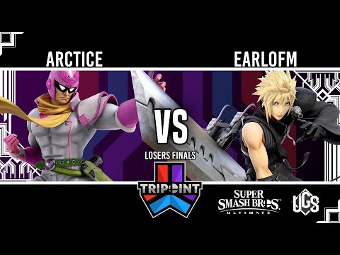 Tripoint Smash 129 - Losers Finals - Arctice(Captain Falcon) Vs. EarlOfM(Cloud)