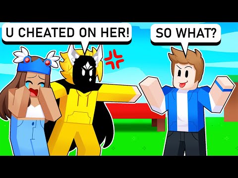 I Confronted My Friends Cheating Boyfriend.. (Roblox Bedwars)