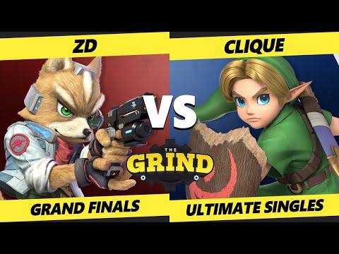 The Grind 129 Online Grand Finals - Clique (Young Link) Vs. ZD [L] (Fox) Smash Ultimate - SSBU