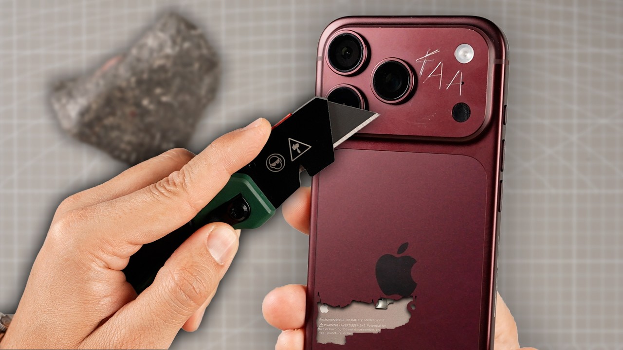ORİJİNAL BURGONYA iPhone 18 Pro DAYANIKLILIK TESTİ! - Elalem TEARDOWN yapınca oooo biz yapunca auuu