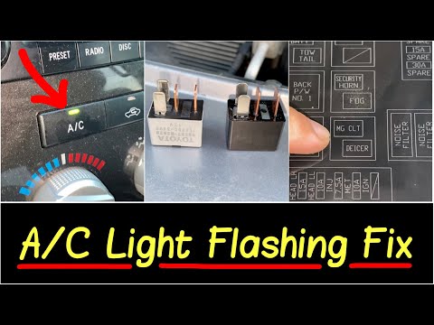 ✅A/C Light Blinking Fix, Weird Loud Noise, AC Not Blowing Cold Air Anymore Quick Fix DIY Review