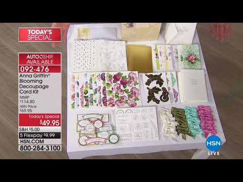 HSN | Paper Crafting Tools & Supplies featuring Stamping 03.07.2018 - 08 AM