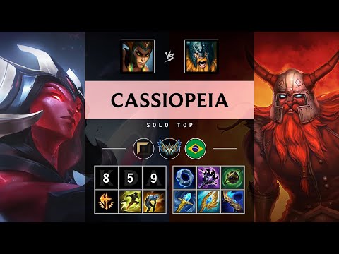Cassiopeia Top vs Olaf - BR Challenger Patch 25.20