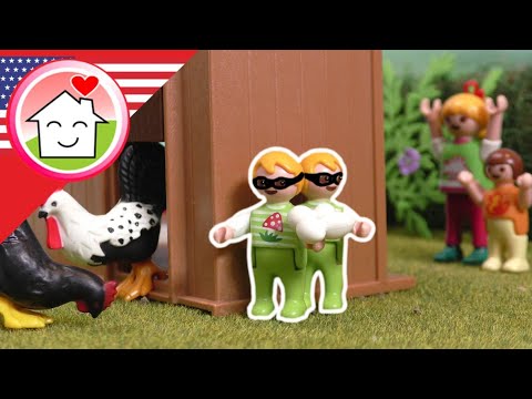 Playmobil English The Egg Thief - The Hauser Family