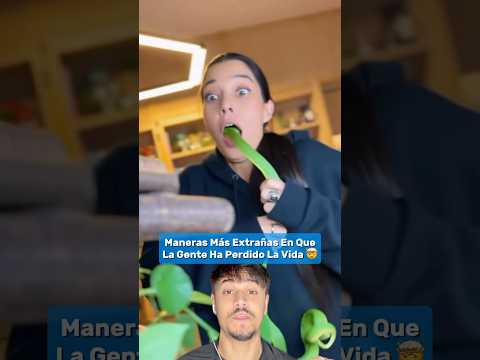 Maneras Más Extrañas En Que La Gente Ha Perdido La Vida Parte 7 #shorts