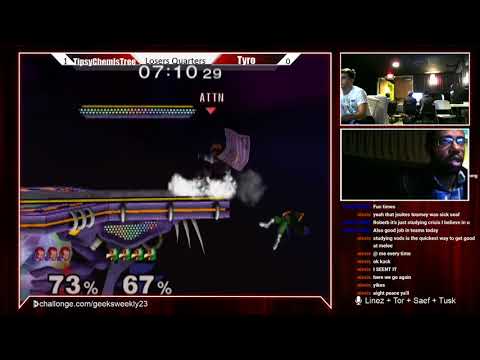 Geeksboro Melee Weekly 23 - TipsyChemisTree vs Tyro