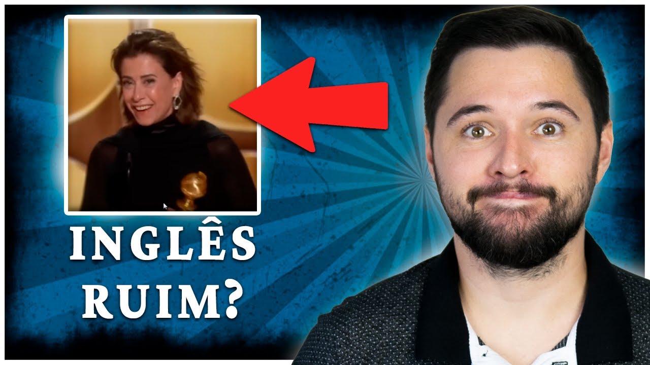 Analisando o Inglês da Fernanda Torres no Globo de Ouro