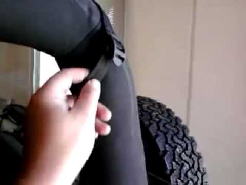 Rampage Products Frameless Trail Top Rear Strap Install