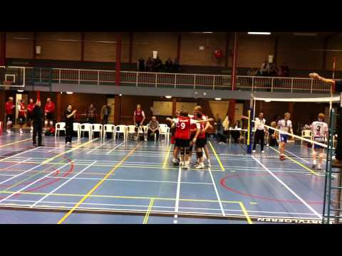 Martijn pakt zijn puntje mee