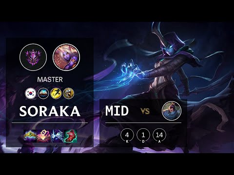 Soraka Mid vs Yasuo - KR Master Patch 11.24b
