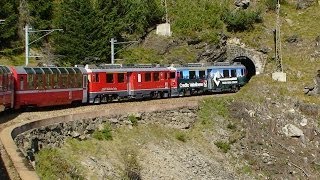 preview picture of video 'Bernina Express - Part 1 - Pontresina to Tirano'