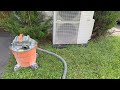 Yellow Jackets Shelter Under A/C Unit in Raritan, NJ