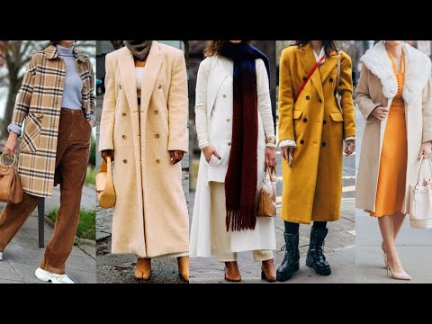 ABRIGOS en TENDENCIA DE MODA / abrigos elegantes de moda OTOÑO INVIERNO 2024/ 2025