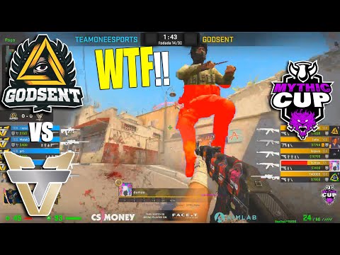 Godsent vs TeamOne -Mythic Series 2021 - HIGHLIGHTS | CSGO ‹AleArts›
