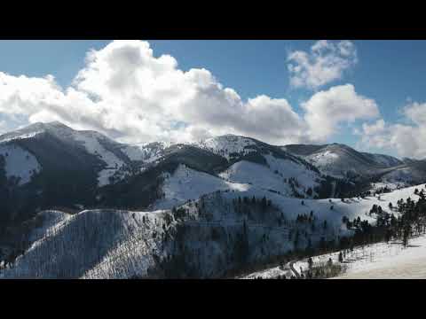 Hyperlapse of snowy weather over Ski Apache 02-18-2021