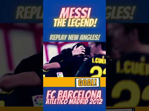 Messi Magic Strikes: FC Barcelona Triumphs Against Atletico Madrid #soccer #viral #messi #goal