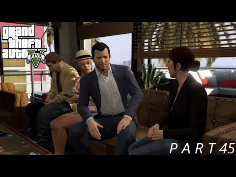 Grand Theft Auto V Walkthrough Gameplay Part 45 - Reuniting the Family (GTA 5)