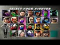 Ultimate Mortal Kombat 3 Snes MUGEN Smoke Gameplay
