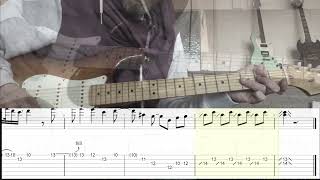 BB King Eric Clapton Help the Poor Blues all solos - Guitar Lesson with Tab and Backing Track