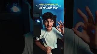 🎵 TRUCO PARA FINALIZAR TODAS LAS CANCIONES DE TUS VÍDEOS EN PREMIERE PRO #Shorts