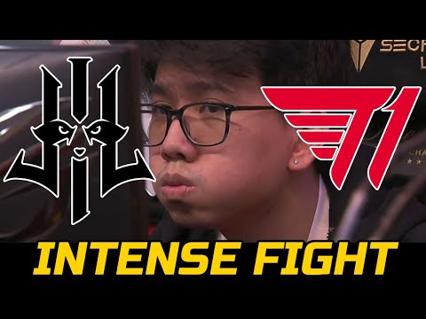 T1 VS LILGUN GAME 2 - RAID BOSS CARRIES INTENSE FIGHT