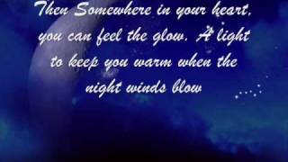 Michael Jackson's Someone In the Dark Lyrics On Screen