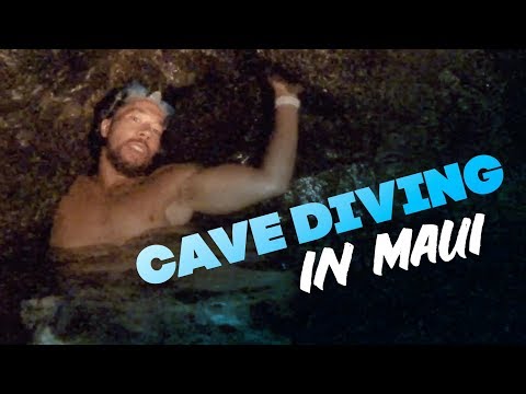 Hana Cave Diving in Maui