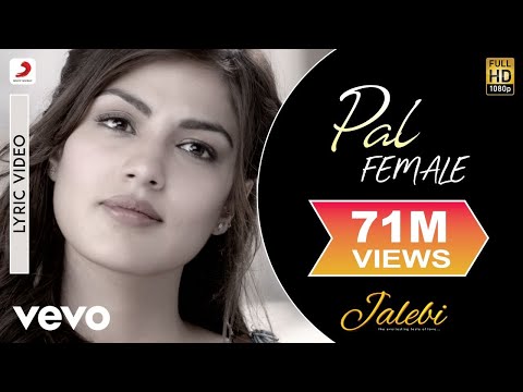 Pal (Female Version) - Best Lyric Video |Shreya Ghoshal |Varun |Rhea |Javed-Mohsin