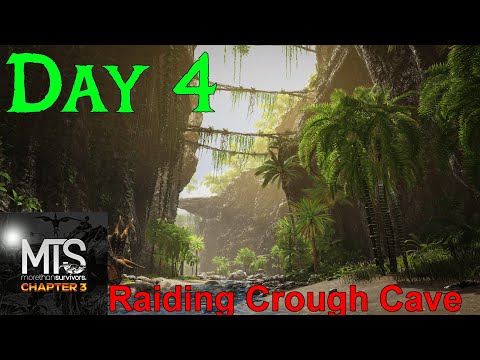 Online RAIDING The Most Broken Crouch Cave On MTS | ARK PvP