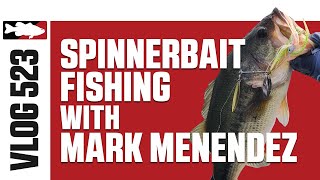 Mark Menendez Spinnerbait Fishing on Lake X 