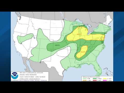 August 28, 2020 Weather Xtreme Video - Afternoon Edition