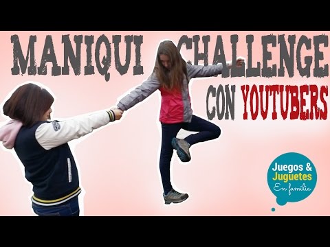 MANNEQUIN CHALLENGE CON YOUTUBERS // Juegos y Juguetes en Familia