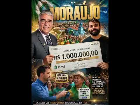 Parabéns Moraújo #bolsonaro #anistiajá #mudabrasil #acordabrasil #girão #ceará #ceara #fortaleza