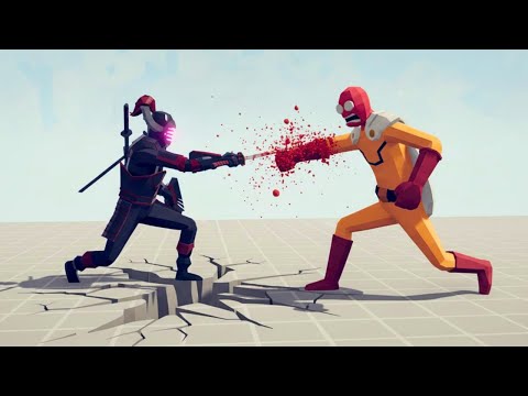 💥 NINJA MASTER vs EVERY UNIT in TABS! (Can He Survive the Ultimate Battle? 😱)