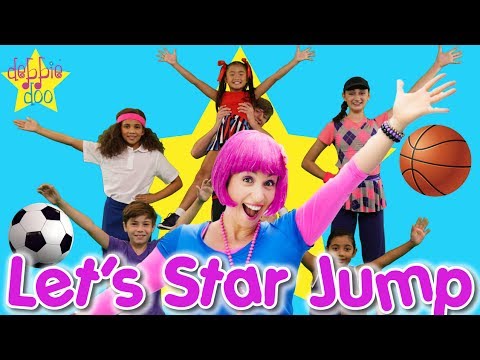 Let's Star Jump - Action Song for Kids! Songs for Kids By Debbie Doo