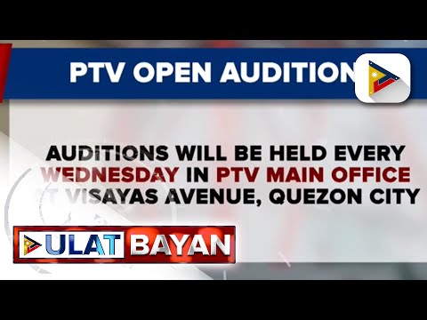 PTV, magsasagawa ng open auditions para sa mga nais maging reporter, host, at content creator