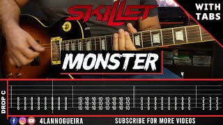 Monster - Skillet (Guitar Cover With Tabs)